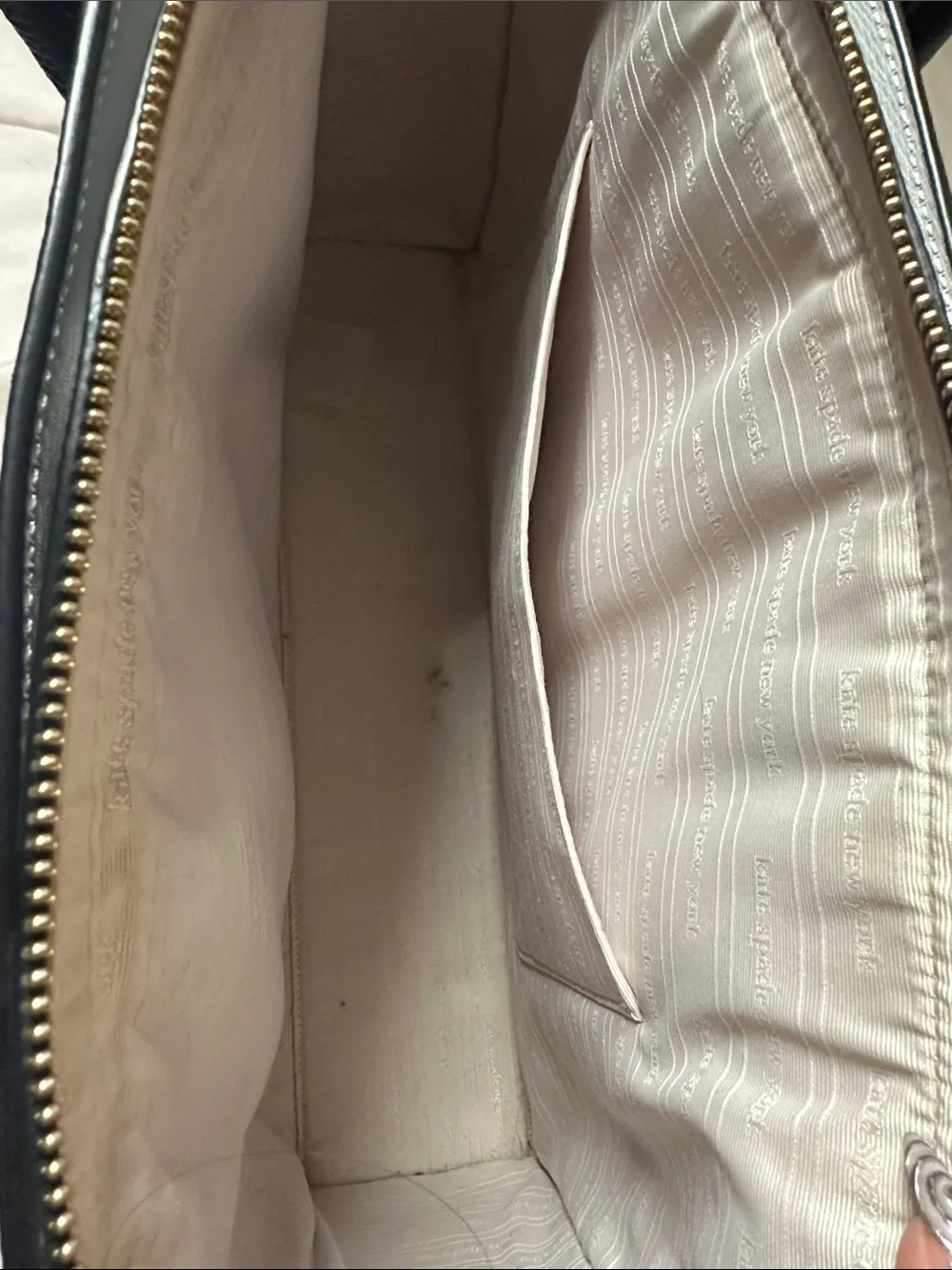 kate spade Black Pebbled Leather Top-Handle Briefcase